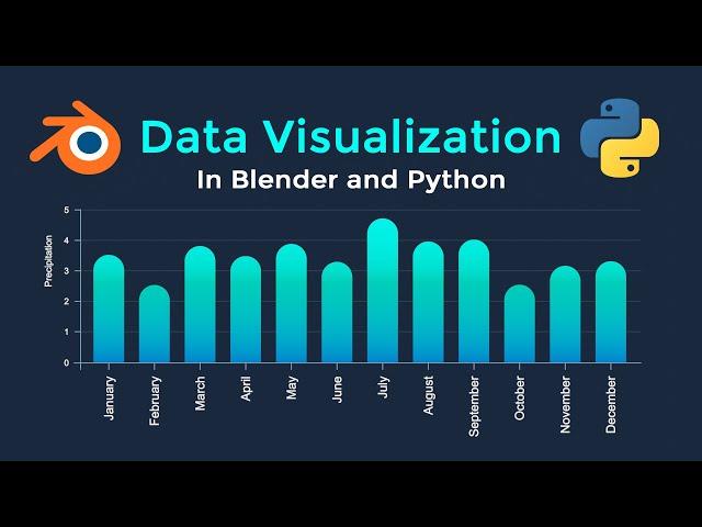 Data Visualization in Blender and Python