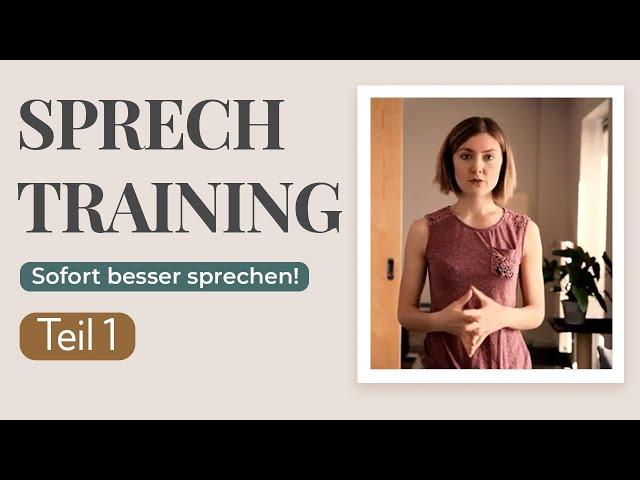 MEINE STIMM- UND SPRECHÜBUNGEN | Wie die Stimme besser klingt - SPRECHÜBUNG - Die Atmung - Teil 1