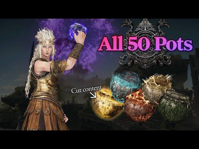 Ranking All 50 Elden Ring & DLC Pots From Worst To Best...