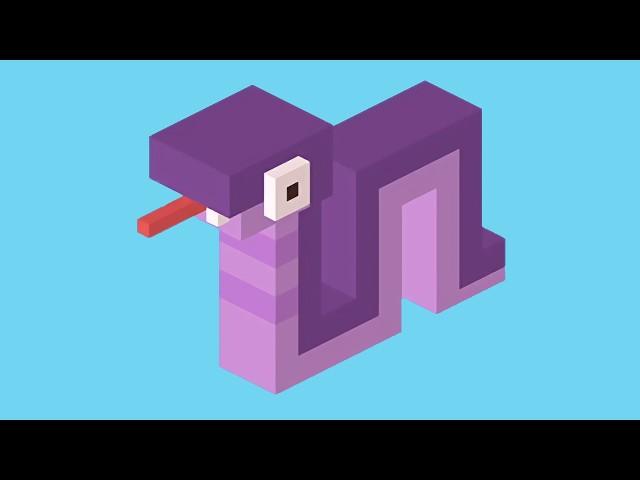 Unlocking The “WOOD SNAKE” Character, In The “CHINA” Area, In CROSSY ROAD! 