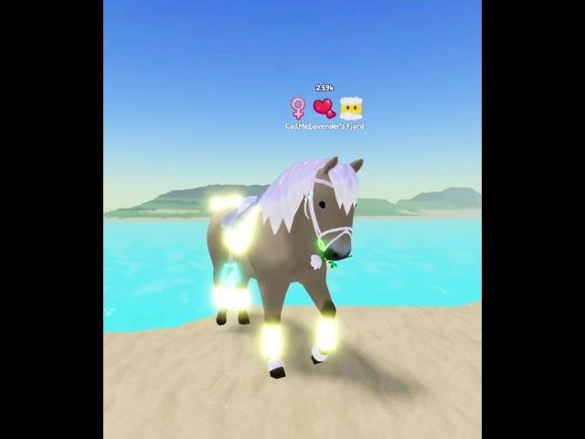 Making My *NEW* FJORD IUH a Tack Set | Wild Horse Islands | #roblox #horse #horsegame