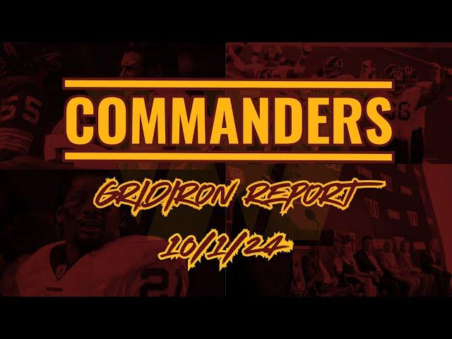 Commanders Gridiron Report | 10-4-24