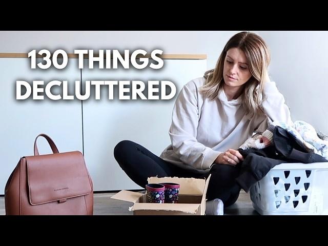 I decluttered 130 things in one weekend (Messy to Minimalist Mum)