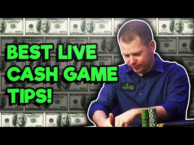 5 Live Cash Game TIPS to CRUSH Small Stakes