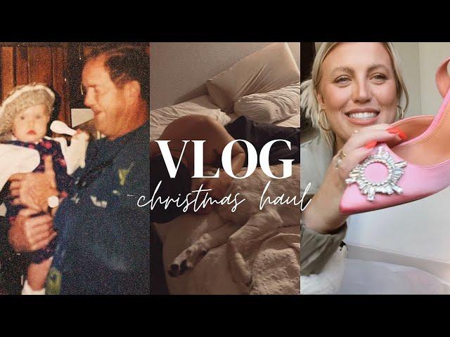 MY FIRST VLOG!!! Christmas Haul, My Grandpa, Clearance Shopping, Everyday Life, Getting Emotional