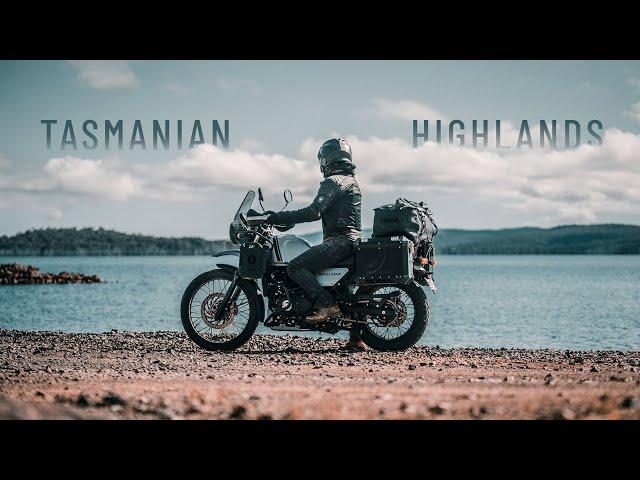 Exploring the Tasmania Highlands, solo motorcycle camping - S1-E9