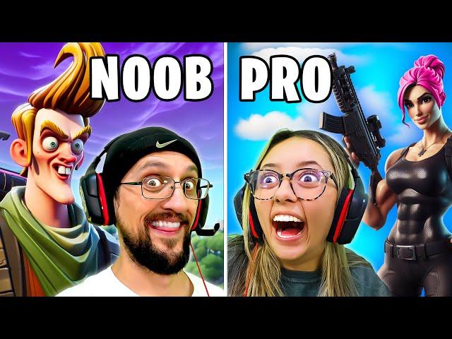 Fortnite OG -Noob vs Pro- (Duos w/ FGTeeV Duddz & Lex)