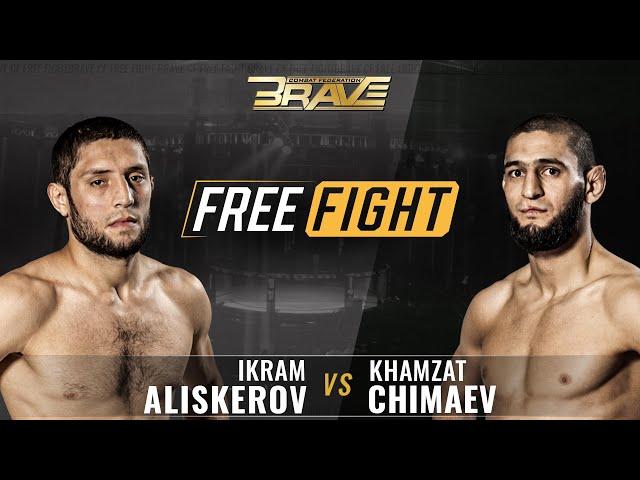 FREE FIGHT | Ikram Aliskerov VS Khamzat Chimaev - BRAVE CF23