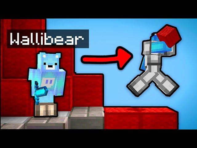 Teaching Wallibear how to be a Bedrock Bedwars PRO