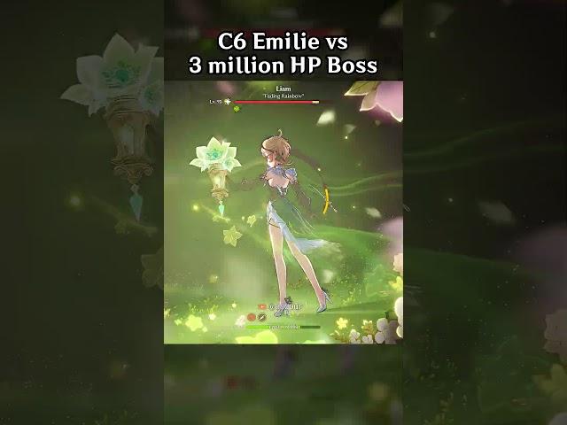 C6 EMILIE VS 3 MILLION HP BOSS