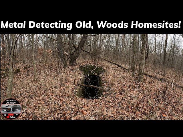 Awesome Finds Metal Detecting Old Homesites Deep in the Woods! #mondaydigs #minelabequinox800