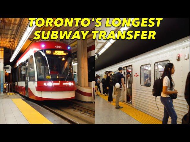 Streetcar To Subway: From The 510 Spadina To Line 1 & Transferring To Line 2 | Toronto Transit Ride