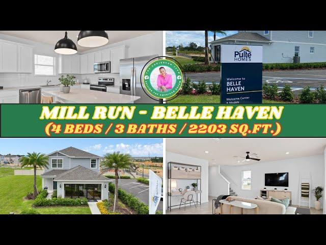 Discover Mill Run at Belle Haven: New Construction Homes in Davenport, Florida by Pulte Homes