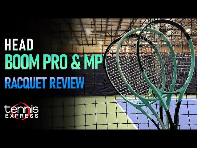 HEAD BOOM MP and Boom Pro 2024 Tennis Racket Review | Tennis Express