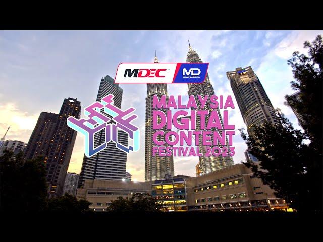 Highlights of Malaysia Digital Content Festival (MYDCF) 2023