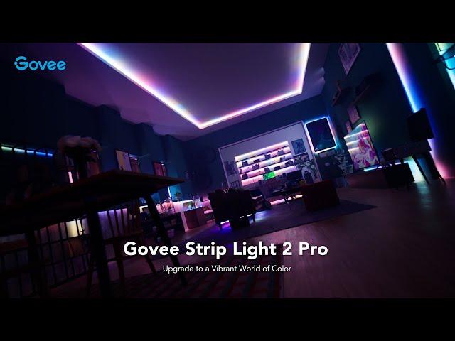 Govee Strip Light 2 Pro - Upgrade to a Vibrant World of Color