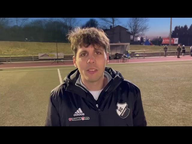 Fabian Mohsmann, Trainer der SG Hochwald, nach dem 1:3 in Morbach