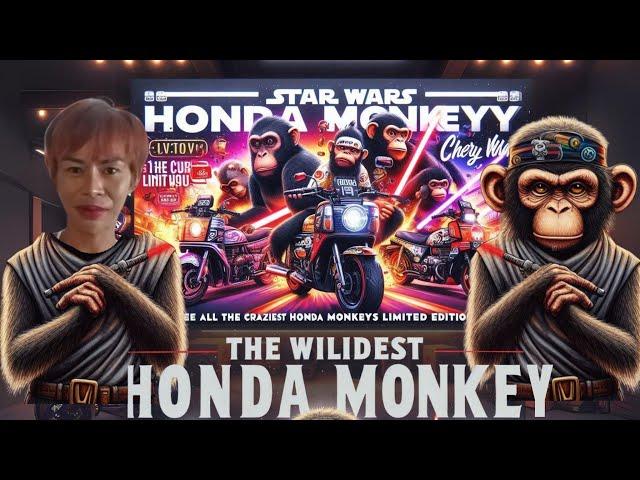 Star Wars Honda Monkeys? See All the Craziest Honda Monkey Limited Editions at Cub House Pattaya!