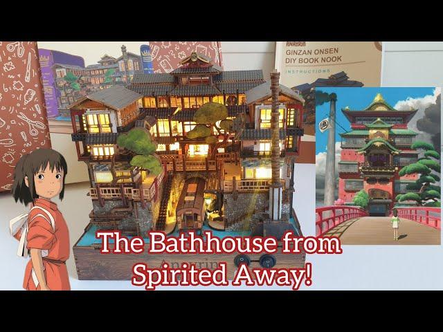 DIY Miniature Ginzan Onsen by #Anavrin - bathhouse from Spirited Away