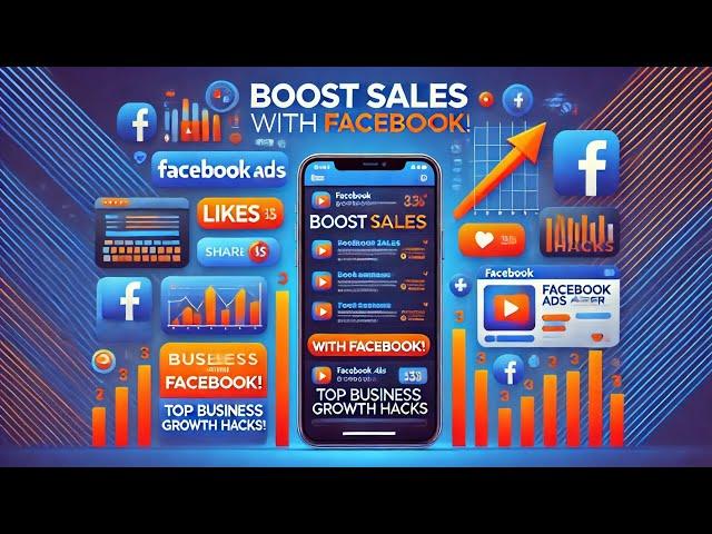 "Boost Sales with Facebook!" "Top Business Growth Hacks! "