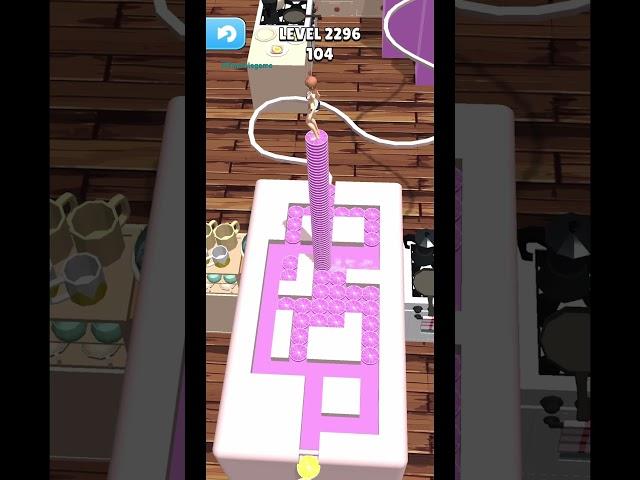 Gameplay top mobile games Relaxing n satisfying game iOS/ANDROID Stacky Dash  #shorts Level 2296