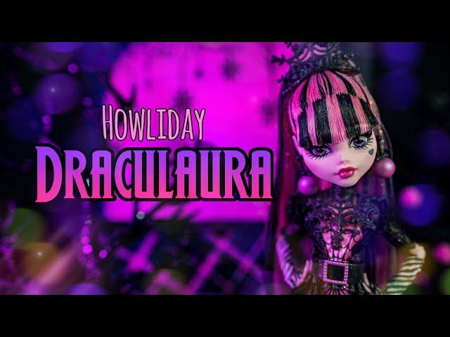 Scary Howlidays! Monster High Howliday Doll Draculaura Plus DIY Monster High Inspired Holiday Tree