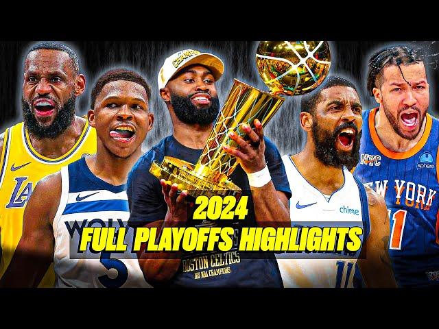 FULL 2024 NBA Playoffs Highlights ! GOAT Season