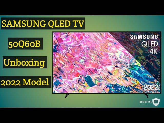 Samsung 50Q60B QLED TV Unboxing || 2022 Model ||