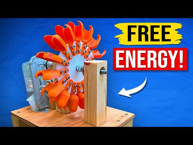 3D Printing a TURBINE to Produce Cheap Electricity