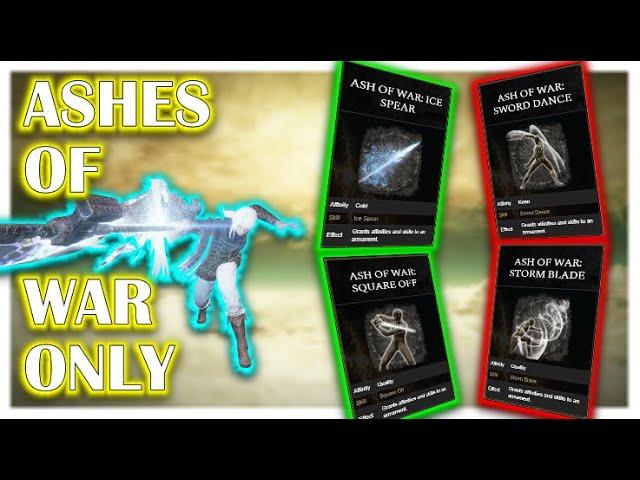 I Beat Elden Ring Only Using Ashes Of War