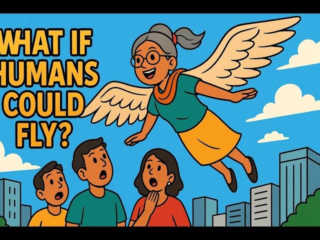 What If Humans Could Fly Like Birds? | The Guru Aama