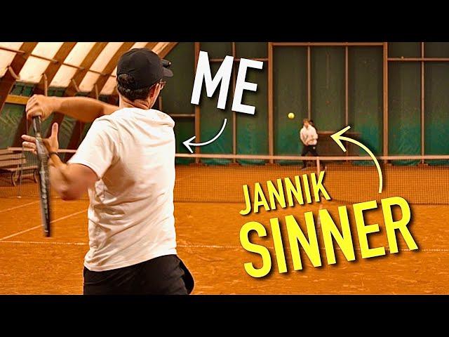 Hitting With World #1 Jannik Sinner: My Unforgettable Tennis Experience