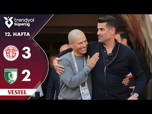 Vestel | Antalyaspor (3-2) Bodrum FK - Highlights/Özet | Trendyol Süper Lig - 2024/25