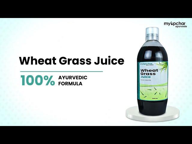 myUpchar Wheat Grass Juice For Liver Detox & Immunity Booster