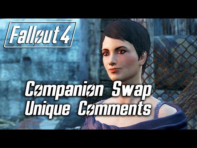 Fallout 4 - Companion Swap Unique Comments (Curie)