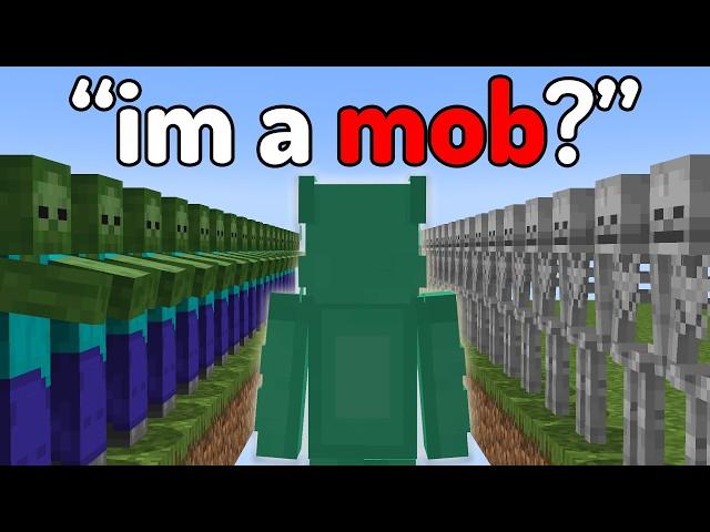 Minecraft but I join MOB CIVILIZATION