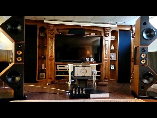 Galion TS120 driving the B&W Matrix 800 loudspeakers