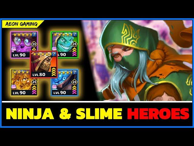  New Heroes from Ninja & Slime in Beta V69 [Part 1] - Empires & Puzzles 