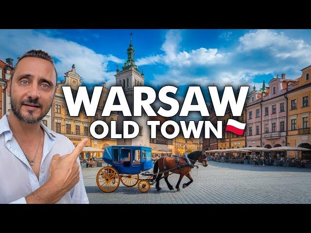 WARSAW Poland | Ultimate Warsaw Old Town Travel Guide Vlog 2024