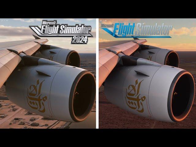 A Downgrade? | Microsoft Flight Sim 2024 vs MSFS2020 | FBW A380