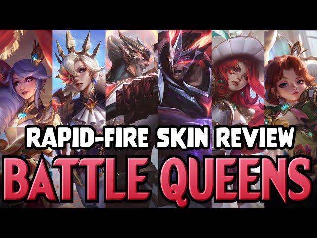 Rapid-Fire Skin Review: Battle Queens & $200 God-Kings