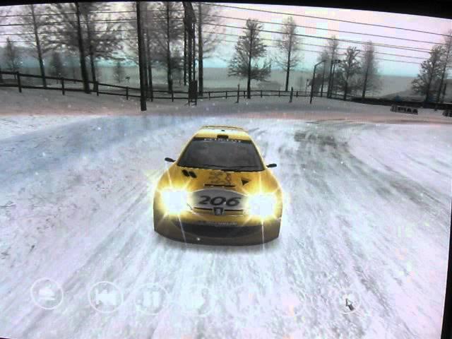 Racing With RALLISPORT CHALLENGE 2002 Version Using Driving force