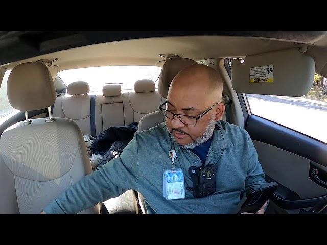 Process Server Ride Along Serving Legal Papers
