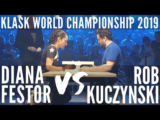 KLASK World Championship 2019: Diana Festor (GER) vs. Rob Kuczynski (UK)