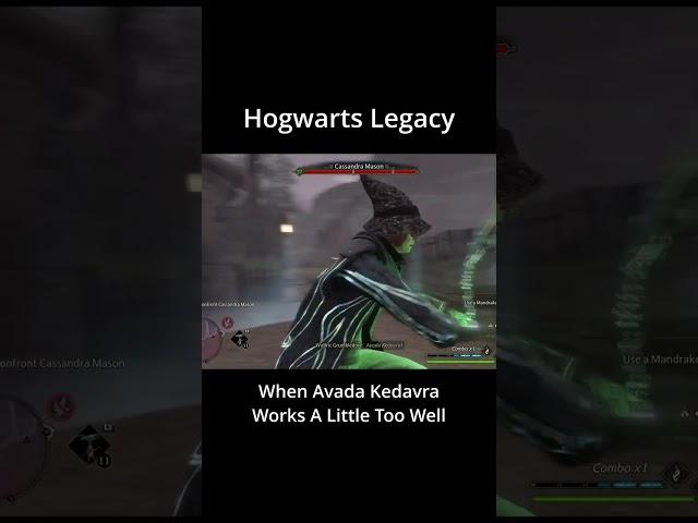 Avada Kedavra Hogwarts Legacy PS5