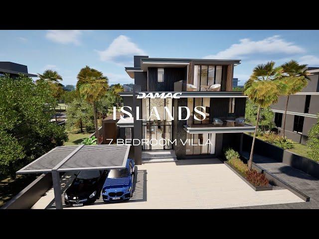 DAMAC Islands V75 7 Bedroom Villa Immersive Walkthrough I DAMAC Properties