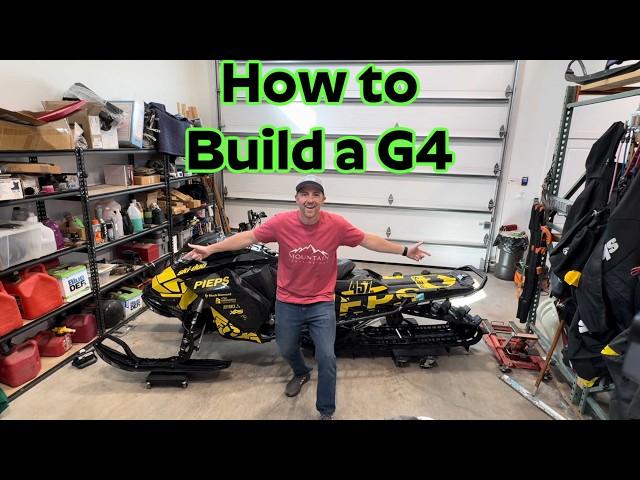 "Ski Tips To Snow Flaps" How We Built A Ski-Doo Gen 4 850 SP For Tree Riding