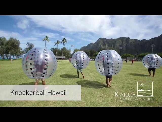 Knockerball Hawaii - Bubble Soccer by the Ocean (Highlights)