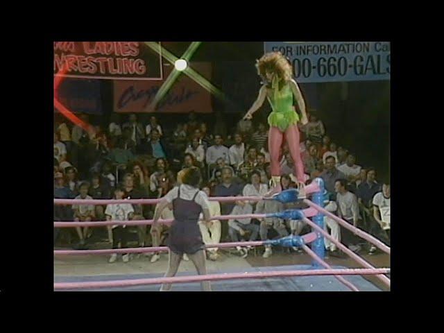 GLOW Wrestling MTV vs Zelda