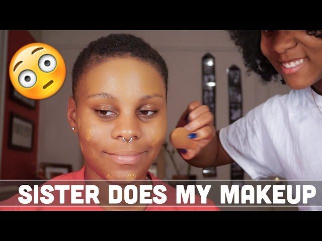 SISTER DOES MY MAKEUP | Jasmine Long